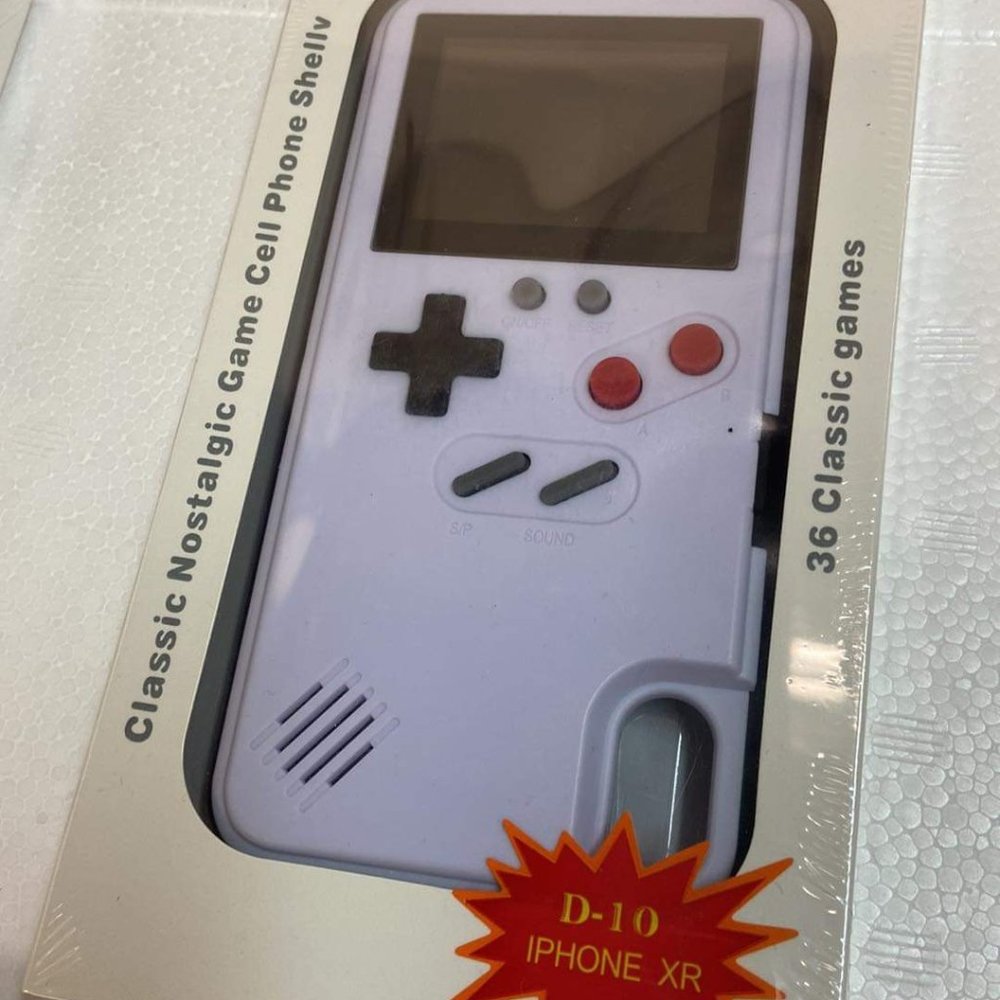 Game Phone Case for iPhone XR White